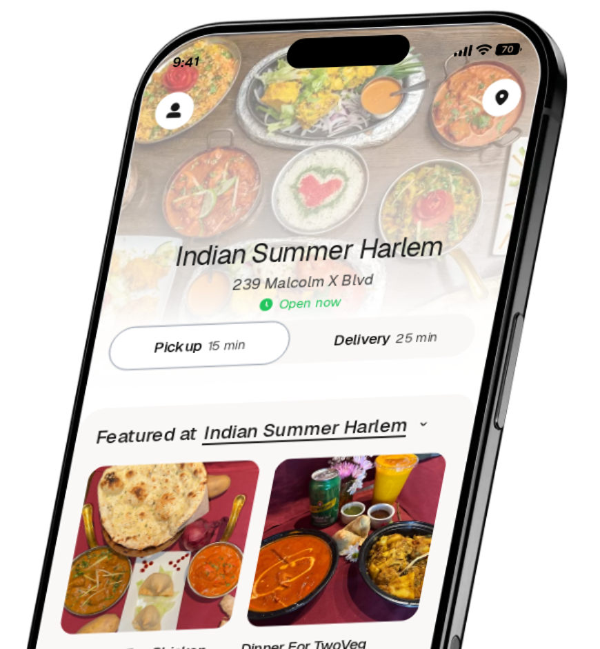 Indian Summer Harlem app preview