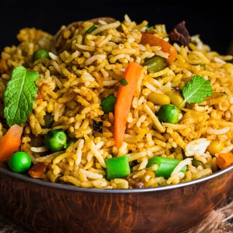 Delicious Vegetable Biryani