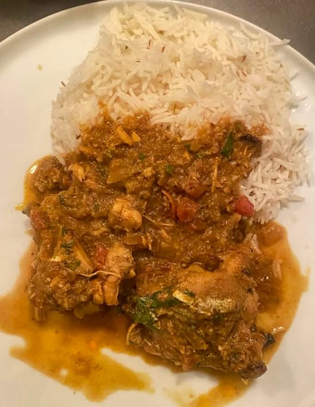 Special Tawa Chicken.